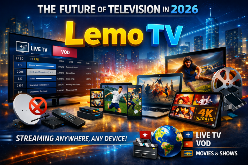 The Ultimate Guide to Lemo TV covering features setup benefits and streaming services on smart devices.